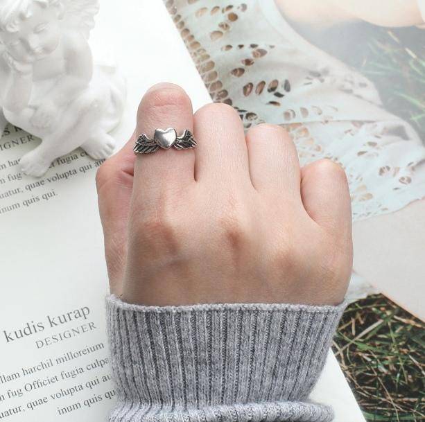 Angel Heart Ring | Aesthetic Ring