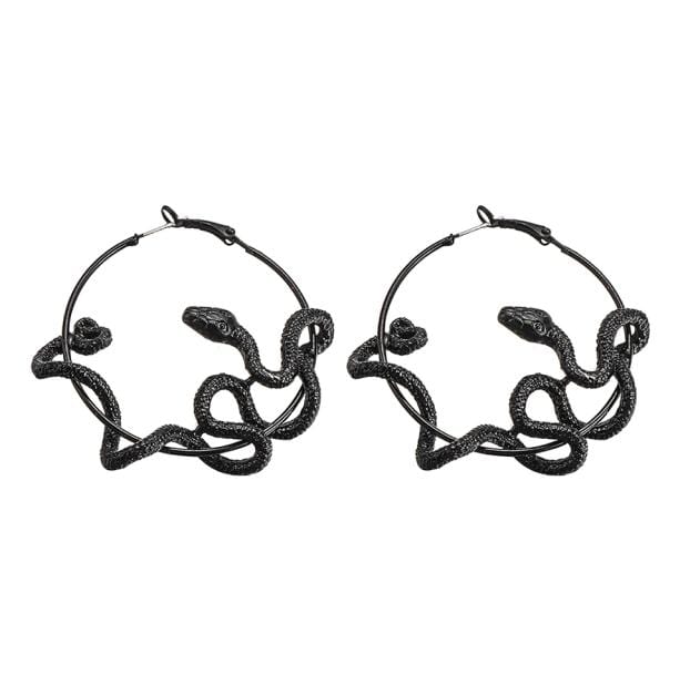 Grunge Snake Earrings | Aesthetic Jewelry