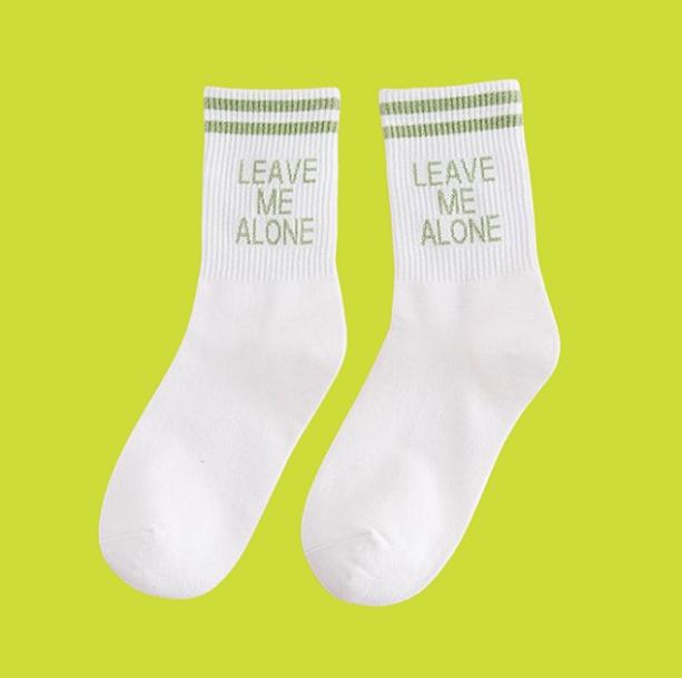 Leave Me Alone Socks | Aesthetic Socks