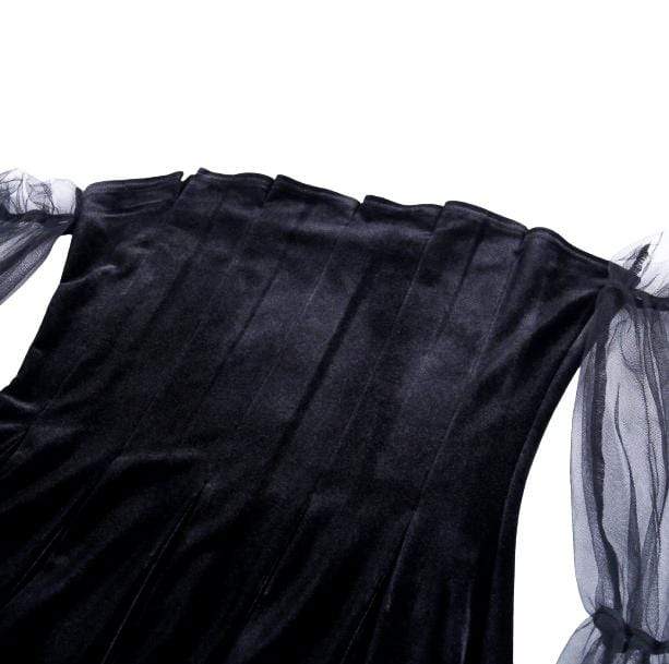Transparent Sleeve Grunge Dress - All Things Rainbow
