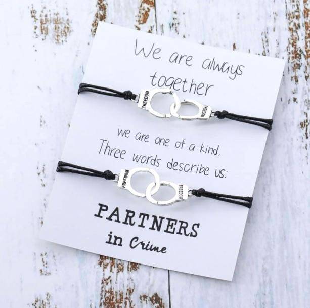 Partners In Crime Bracelets - All Things Rainbow