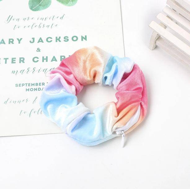 Stashie Scrunchie - All Things Rainbow