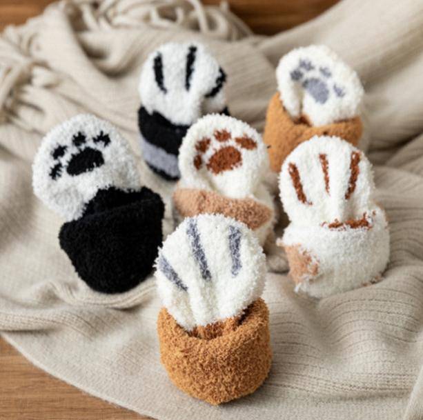 Animal Paw Socks - All Things Rainbow