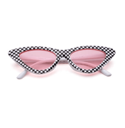 Checkerboard Pattern Glasses - All Things Rainbow