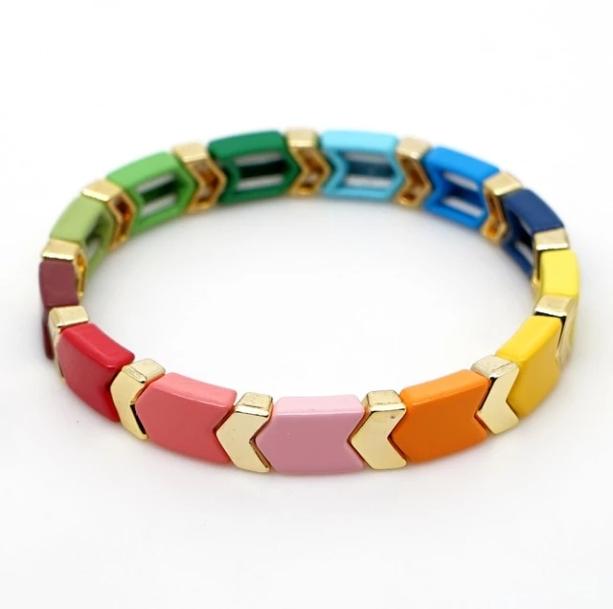 Stretchy Rainbow Bracelet - All Things Rainbow