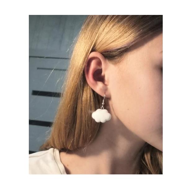 Dreamy Cloud Earrings – Cute Soft Girl Aesthetic Earrings
