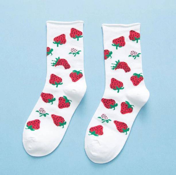 Kawaii Flower Socks - All Things Rainbow