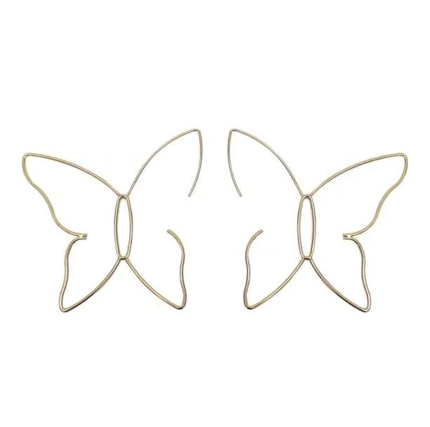 Oversized Butterfly Earrings - All Things Rainbow