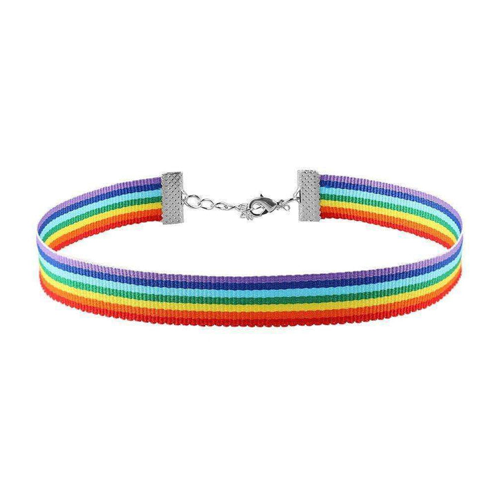 Rainbow Choker Necklace - All Things Rainbow