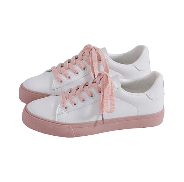 Just Peachy Sneakers | Aesthetic Shoes