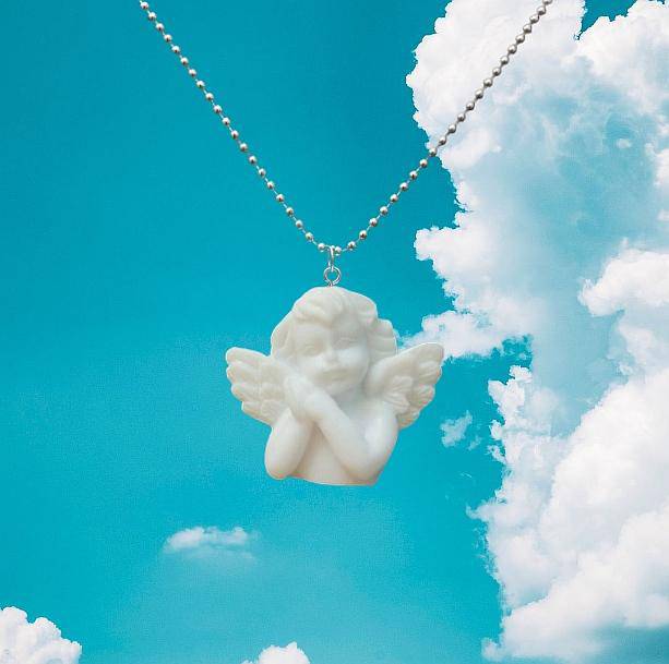 Baby Cupid Necklace | Aesthetic Angel Necklace