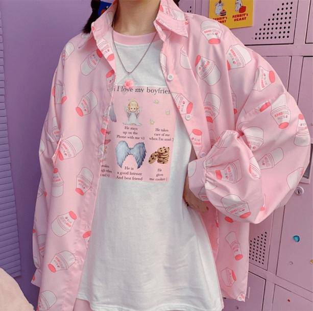 Strawberry Milk Shirt - All Things Rainbow