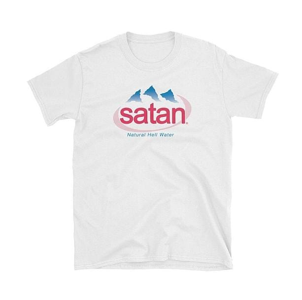 Satan Natural Hell Water T-shirt - All Things Rainbow