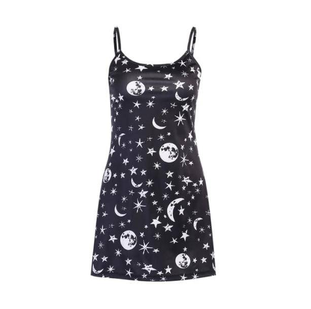 Black Moon Dress | Aesthetic Grunge Dresses & Skirts