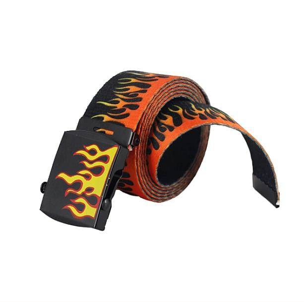 Flaming Fire Belt - All Things Rainbow