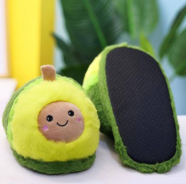 Avocado Slippers | Kawaii Accessories