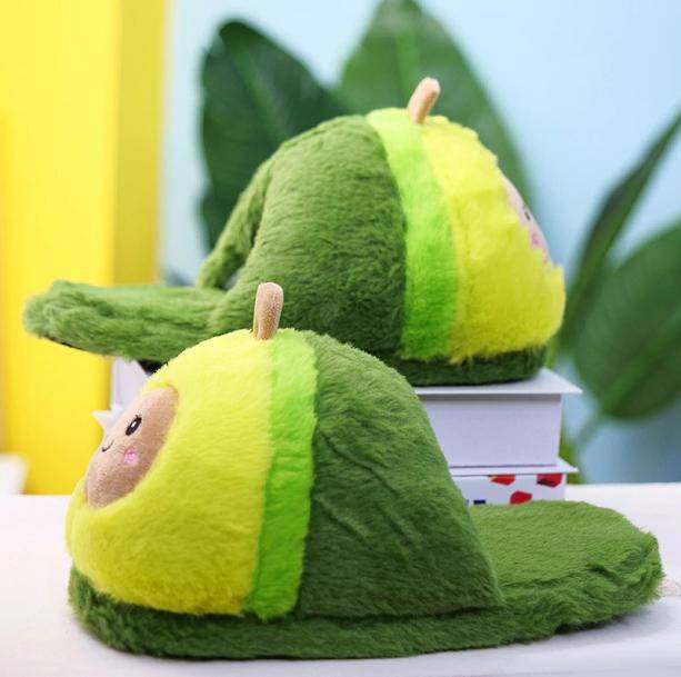 Avocado Slippers | Kawaii Accessories