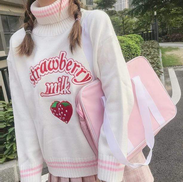 Strawberry Milk Sweater - All Things Rainbow