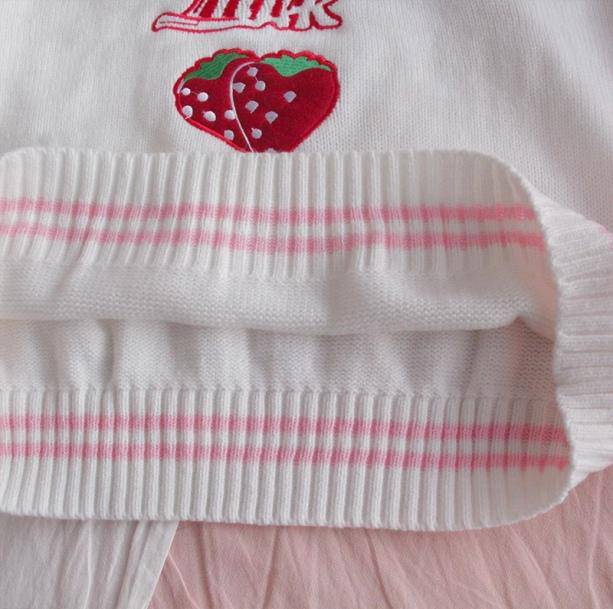 Strawberry Milk Sweater - All Things Rainbow