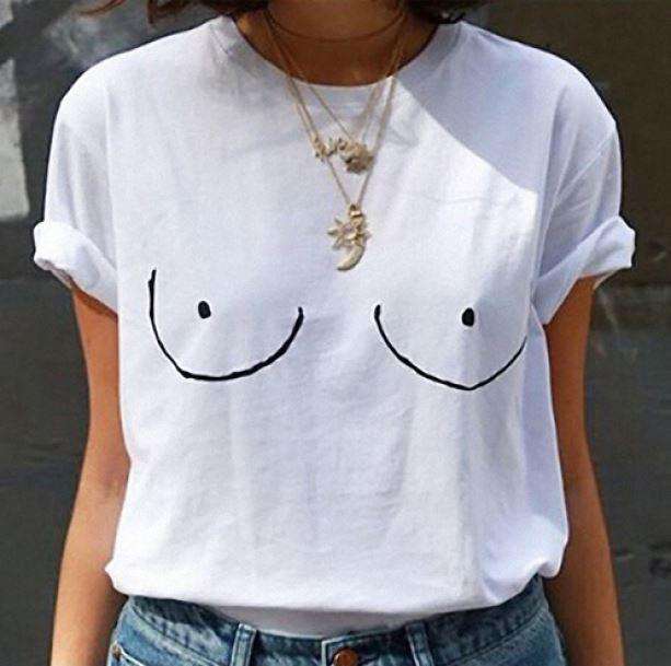 Boobs Print T Shirt Aesthetic T Shirt All Things Rainbow boobs-print-t-shirt-aesthetic-t-shirt-all-things-rainbow