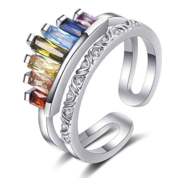 Rainbow Aesthetic Ring - All Things Rainbow