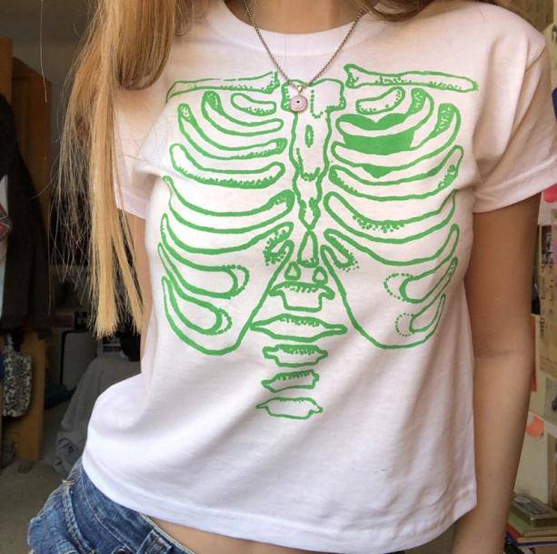 Skeleton T-Shirt - All Things Rainbow