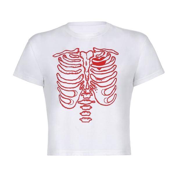 Skeleton T-Shirt - All Things Rainbow