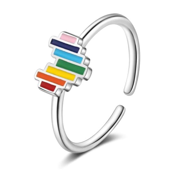 Rainbow Aesthetic Ring - All Things Rainbow
