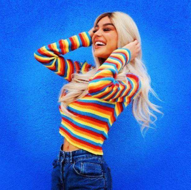 Rainbow Turtleneck Sweater - All Things Rainbow