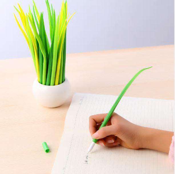 Set of 10 Green Grass Pens - All Things Rainbow