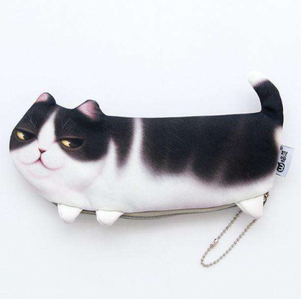 Novelty Cat Pencil Case - All Things Rainbow