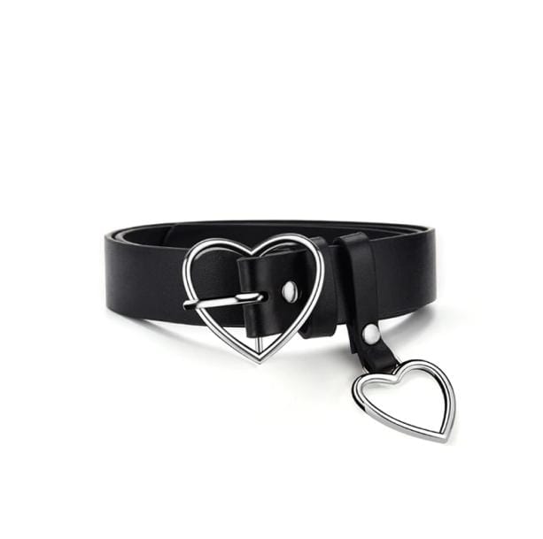 Sweetheart Belt | Aesthetic Heart Buckle Belt