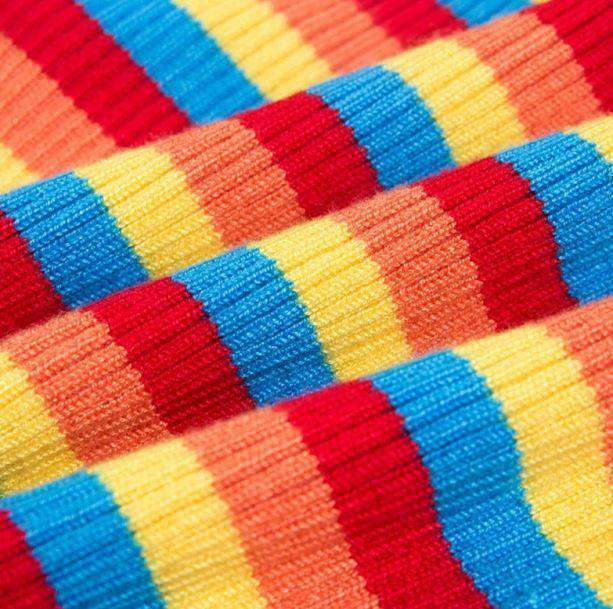 Rainbow Turtleneck Sweater - All Things Rainbow