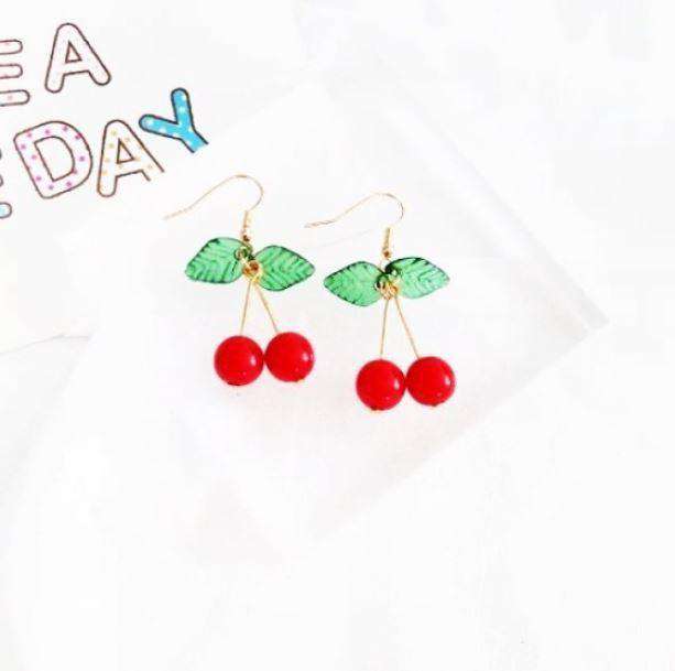 Cherry Earrings - All Things Rainbow