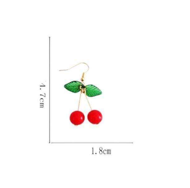 Cherry Earrings - All Things Rainbow