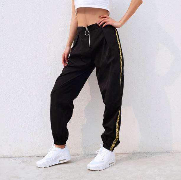 Black Baggy Pants | Aesthetic Pants & Trousers