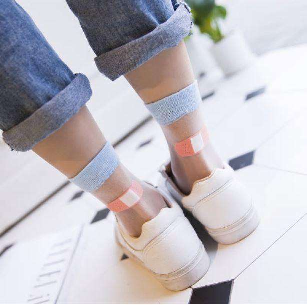 Plaster Socks - All Things Rainbow