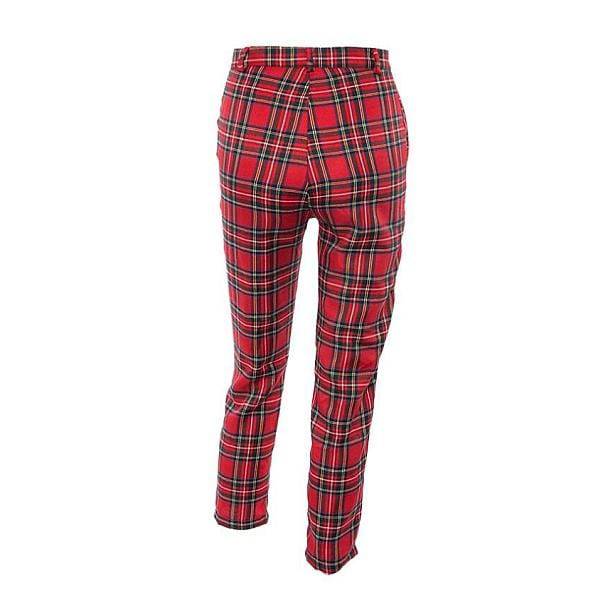 Red Checkered Pants - All Things Rainbow