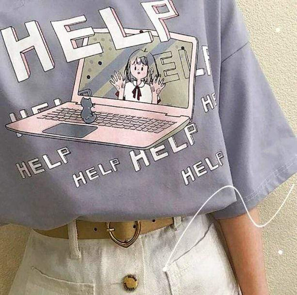 Searching for Help T-Shirt - All Things Rainbow