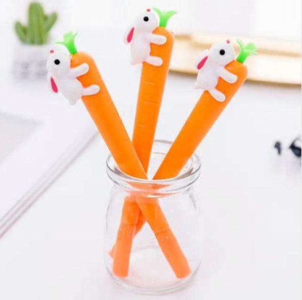 Set of 3 Carrot Pens - All Things Rainbow