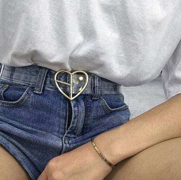 Transparent Belt - All Things Rainbow