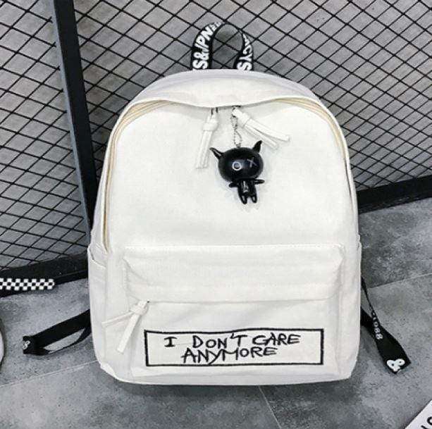 I Don't Care Anymore Backpack | Aesthetic Backpack