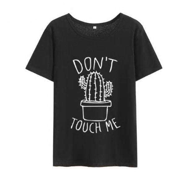 Don't Touch Me Cactus T shirt - All Things Rainbow