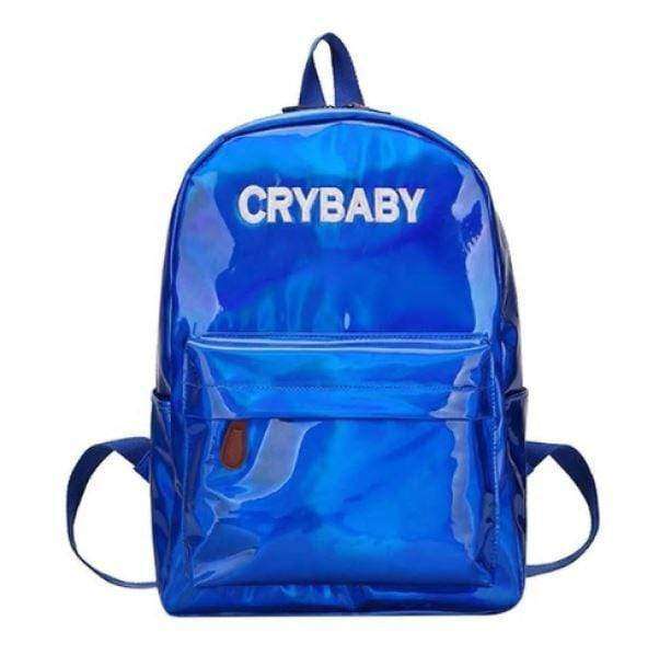 Holographic Crybaby Backpack - All Things Rainbow
