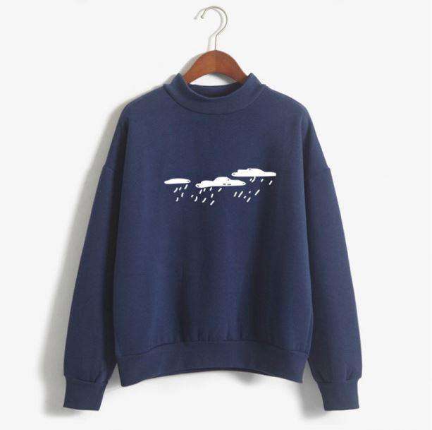 Jumper With Clouds | Aesthetic Jumper