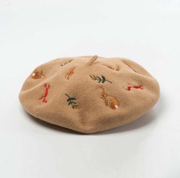 Forest French Beret - All Things Rainbow